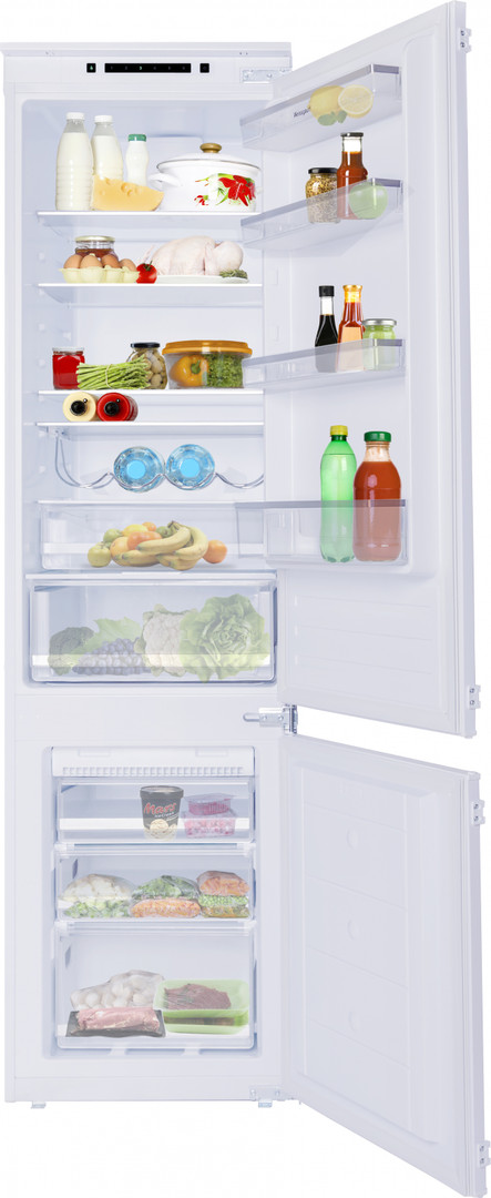 Встраиваемый двухкамерный холодильник